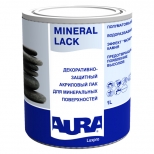 лак акриловый AURA Mineral Lack 1л декоративно-защитный, арт.4607003916015 - фото в каталоге Максидом