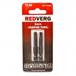 бита REDVERG Torx Tamper 30х50мм 2шт - фото в каталоге Максидом