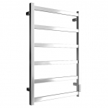 полотенцесушитель электрический STOUT Jazz Quadro 800х500мм 132Вт хром - фото в каталоге Максидом