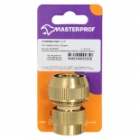 коннектор MASTERPROF 3/4" без аквастопа латунь - фото в каталоге Максидом