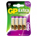 батарейка GP EXTRA АА 4шт батарейка GP EXTRA АА 4шт - фото в каталоге Максидом