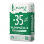 ровнитель для внутр. и наруж.работ FORMAN 35 финишный быстротвердеющий 20кг - фото в каталоге Максидом