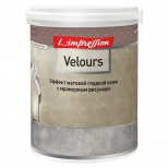 покрытие декоративное LIMPRESSION Velours с эффектом матовой гладкой кожи 2,5л, арт.150-496 - фото в каталоге Максидом