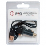 инжектор (адаптер) питания DORI для активных антенн +5В USB - фото в каталоге Максидом