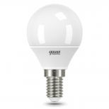лампа Gauss Elementary 8Вт Е14 520Лм LED 3000К шар - фото в каталоге Максидом