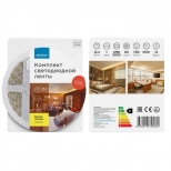 лента светодиодная APEYRON 14,4Вт 3000К 60д/м 1м теплый - фото в каталоге Максидом
