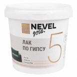 лак в/д  NEVEL GOLD для гипса матовый 1,0 кг белый, арт. 4607130862698 - фото в каталоге Максидом