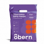 шпаклевка финишная GIPS FINISH OBERN 5кг - фото в каталоге Максидом