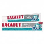 паста зубная LACALUT Perfect white 75мл - фото в каталоге Максидом