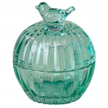 емкость для хранения LEFARD Sunny Green 0,1л круглая стекло - фото в каталоге Максидом