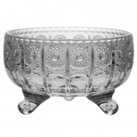 салатник CRYSTAL BOHEMIA 500PK 12,5см 0,4л на ножках хрусталь - фото в каталоге Максидом