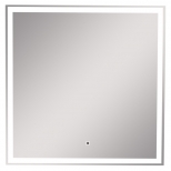 зеркало для ванной SILVER MIRRORS Рига 77х77см бесконтактный сенсор подогрев - фото в каталоге Максидом