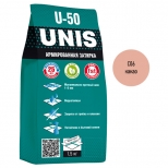 затирка для швов UNIS U-50 армир. 1-6мм 1,5кг какао - фото в каталоге Максидом