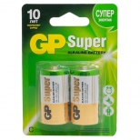 батарейка GP Super Alkaline C 2 шт. - фото в каталоге Максидом