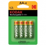 аккумулятор KODAK NiMH AA 2100mAh 4шт - фото в каталоге Максидом