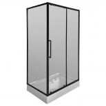 ширма душевая VITARTA Loft new 116х78x190см прямоугольная универсальная без поддона - фото в каталоге Максидом