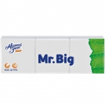 салфетки МЯГКИЙ ЗНАК Mr.Big 1-слойные 24х24см 500шт - фото в каталоге Максидом