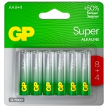 батарейка GP Batteries Super G TECH 1,5 В LR03 AAA 12шт батарейка GP Batteries Super G TECH 1,5 В LR03 AAA 12шт - фото в каталоге Максидом