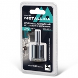 коронка алмазная METALLICA Optima по стеклу и плитке 25x55мм - фото в каталоге Максидом