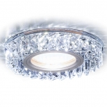 светильник встраиваемый AMBRELLA Compo Spot MR16 GU5.3 + 3Вт LED хром/прозрачный хрусталь светильник встраиваемый AMBRELLA Compo Spot MR16 GU5.3 + 3Вт LED хром/прозрачный хрусталь - фото в каталоге Максидом