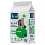клей плиточный BERGAUF Keramik Pro усиленный 5кг - фото в каталоге Максидом