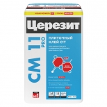 клей плиточный ЦЕРЕЗИТ CM 11 Pro водо-морозостойкий 25кг - фото в каталоге Максидом