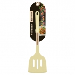 лопатка ATMOSPHERE FreshCook 31,5см с прорезями силикон, бук - фото в каталоге Максидом