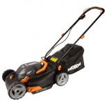 газонокосилка аккумуляторная WORX WG743E 2х20В 2х4Ач - фото в каталоге Максидом