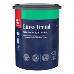 краска акриловая TIKKURILA Euro Trend для обоев база C 0,9л бесцветная, арт.700009622 - фото в каталоге Максидом