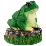 фигура садовая Лягушка на камне 22см - фото в каталоге Максидом