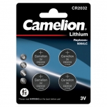 батарейка CAMELION CR2032 литиевая 3V блистер 4 шт. батарейка CAMELION CR2032 литиевая 3V блистер 4 шт. - фото в каталоге Максидом