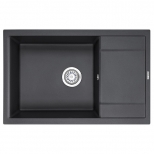 мойка GRANULA 780х500х200мм черный кварц мойка GRANULA 780х500х200мм черный кварц - фото в каталоге Максидом