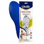 стельки OLVIST Fresh Active латекс, хлопок безразмерные, бактерицидные - фото в каталоге Максидом