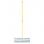 поломой FRATELLI Flat Mop 135см насадка 40х16см микрофибра телескопическая ручка - фото в каталоге Максидом