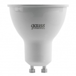 лампа светодиодная GAUSS Elementary 9Вт GU10 Led 660Лм 4100К MR16 - фото в каталоге Максидом