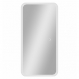 шкаф зеркальный Sense 40см LED сенсор белый - фото в каталоге Максидом