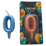 свеча для торта Воздушный шарик Цифра 0 3х7см 1ч/г в ассортименте свеча для торта Воздушный шарик Цифра 0 3х7см 1ч/г в ассортименте - фото в каталоге Максидом