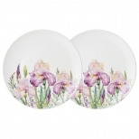 тарелка LEFARD Irises 27см обеденная фарфор - фото в каталоге Максидом