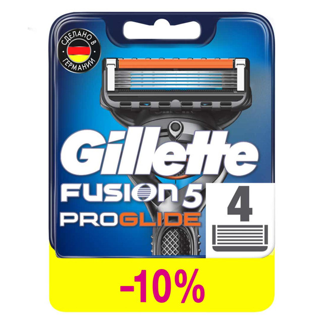 кассеты GILLETTE Fusion ProGlide 4шт