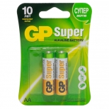 батарейка GP Super Alkaline АA 2 шт. - фото в каталоге Максидом