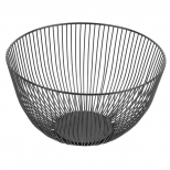 фруктовница TODELIA 24,5х24,5х14см железо черная фруктовница TODELIA 24,5х24,5х14см железо черная - фото в каталоге Максидом