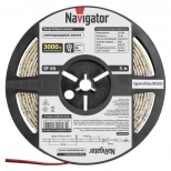 лента светодиодная LED NAVIGATOR 9.6Вт IP65 12В лента светодиодная LED NAVIGATOR 9.6Вт IP65 12В - фото в каталоге Максидом