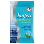 салфетки влажные SALFETI Antibacterial очищающие 10шт - фото в каталоге Максидом