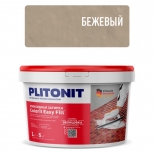 затирка для швов PLITONIT Colorit EasyFill 1-10мм 1кг бежевый, арт. Н009682 - фото в каталоге Максидом