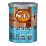 лак для саун PINOTEX Lacker Sauna 1л полуматовый, арт.5254107 - фото в каталоге Максидом