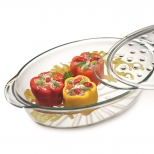 утятница SIMAX Fat Free 3л 36,5x21x11,2см жаропрочное стекло - фото в каталоге Максидом
