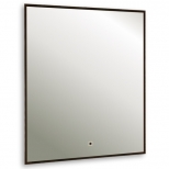 зеркало для ванной SILVER MIRRORS Spell-BLACK 60х70см бесконтактный сенсор - фото в каталоге Максидом