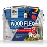 краска в/д фасадная DUFA Premium Wood Flex для дерева база 3 2,2л бесцветная, арт.МП00-007343 - фото в каталоге Максидом