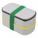 контейнер ланч-бокс SMART SOLUTIONS Food Time 1л 18.5х11х10см с приборами прямоугольный пластик - фото в каталоге Максидом