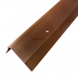 накладка на ступень Русский профиль бронза 0,9 мх60х2,5 мм накладка на ступень Русский профиль бронза 0,9 мх60х2,5 мм - фото в каталоге Максидом